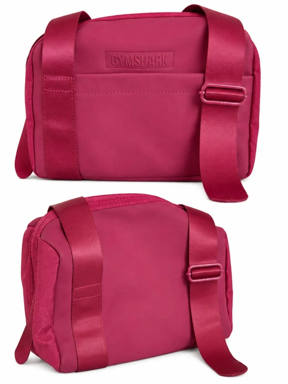 Gymshark Small Crossbody Bag in Berry Pink